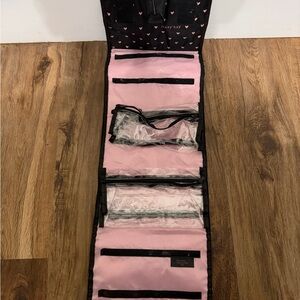 Mary Kay Pink and Black Hanging Travel Organizer